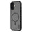 NILLKIN Frosted Shield Pro for iPhone 17 Case Compatible with MagSafe PC + TPU Phone Cover - Transparent Black - 2