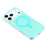 For iPhone 18 Pro Max / 17 Pro Max Case Compatible with MagSafe TPU + PC Iridescent Aesthetic Phone Cover - Blue - 5