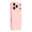For iPhone 17 Pro Case Skin-Touch Rubberized Hard PC Phone Cover - Pink - 1