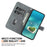 For iPhone 18 Pro Max / 17 Pro Max Wallet Case Pattern Printing Leather Stand Phone Cover with Strap - Blossom - 2