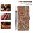 For iPhone 18 Pro Max / 17 Pro Max Wallet Case Pattern Printing Leather Stand Phone Cover with Strap - Blossom - 4