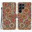 For Samsung Galaxy S25 Ultra Wallet Case Pattern Printing Leather Stand Phone Cover with Strap - Blossom - 1
