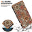 For Samsung Galaxy S25 Ultra Wallet Case Pattern Printing Leather Stand Phone Cover with Strap - Blossom - 6