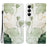 For Samsung Galaxy A18 5G /  A17 5G / A17 4G Wallet Case Pattern Printing Leather Stand Phone Cover with Strap - Lotus - 1