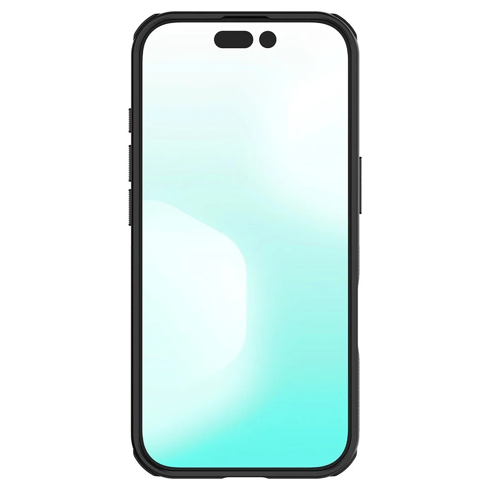 NILLKIN Super Frosted Shield Pro For iPhone 17 Case Matte PC TPU Clear Black Phone Back Cover - 4