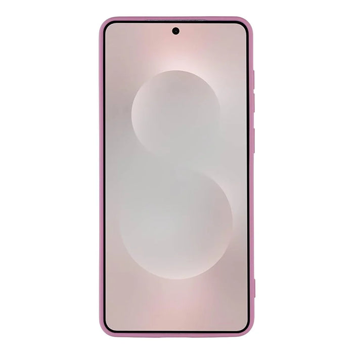 For Samsung Galaxy S25 Edge Silicone Case with Strap Ring Kickstand Phone Cover - Purple - 2