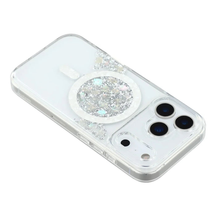 JAUCASE For iPhone 17 Pro Magnetic Case Shell Epoxy Design TPU + PC Phone Back Cover - 5
