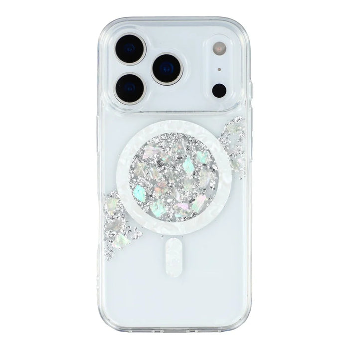 JAUCASE For iPhone 17 Pro Max Magnetic Case Shell Epoxy Design TPU + PC Phone Back Cover - 3