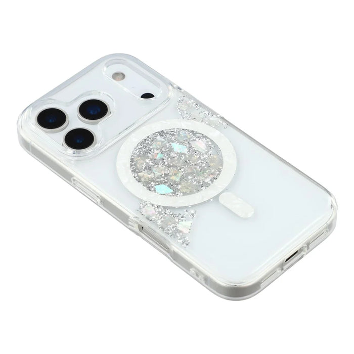 JAUCASE For iPhone 17 Pro Max Magnetic Case Shell Epoxy Design TPU + PC Phone Back Cover - 4