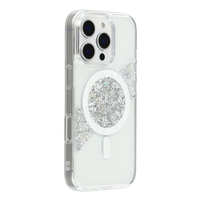 JAUCASE For iPhone 16 Pro Max Magnetic Case Shell Epoxy Design TPU + PC Phone Back Cover - 1