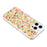JAUCASE For iPhone 16 Pro Max Case Natural Colorful Stone Epoxy TPU PC Phone Back Cover - Gold - 5