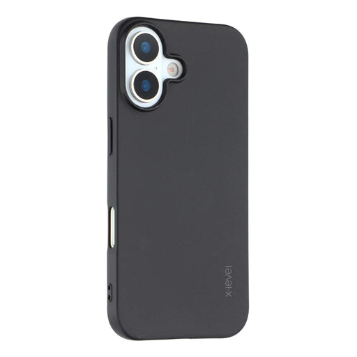 X-LEVEL Guardian Series For iPhone 17 Case Soft TPU Frosted Protective Phone Cover - Black - 1