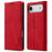 LC.IMEEKE For iPhone Air Case Wallet Microfiber Leather Phone Cover - Red - 1