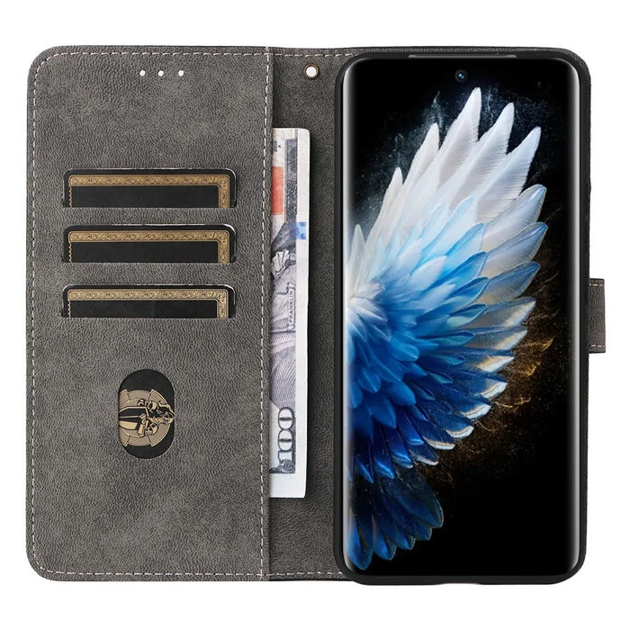 For TECNO Spark 40 Pro+ 4G KM7 Case Wallet RFID Blocking PU Leather Phone Cover Stand with Strap - Black - 2