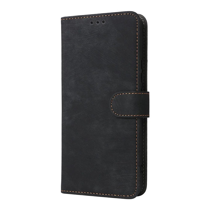 For TECNO Spark 40 Pro+ 4G KM7 Case Wallet RFID Blocking PU Leather Phone Cover Stand with Strap - Black - 6
