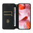 For Google Pixel 10 / 10 Pro Case Wallet Rhombus Imprinted Leather Phone Cover - Silver - 2