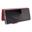 For Samsung Galaxy Z Fold7 5G Case Leather Wallet Flip Phone Cover with Hardware Decor - Rose - 4