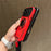 For iPhone 18 Pro Max / 17 Pro Max Case with Strap, Ring Kickstand PC + TPU Shockproof Phone Back Cover - Black - 4