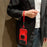 For iPhone 18 Pro Max / 17 Pro Max Case with Strap, Ring Kickstand PC + TPU Shockproof Phone Back Cover - Black - 6