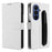 For Samsung Galaxy Z Fold7 5G Case with Pencil Holder, PU Leather Diamond Texture Wallet Phone Cover - White - 1