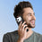 For iPhone 17 Pro Max Case Magnetic Closure Card Slot Leather Flip Phone Cover - Black - 5