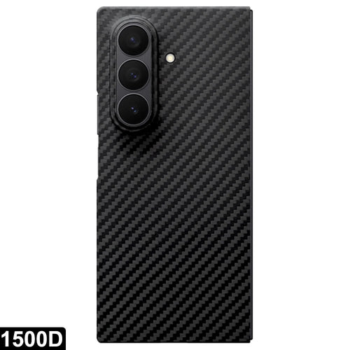 For Samsung Galaxy Z Fold7 5G Magnetic Case Aramid Fiber 1500D Coarse Texture Phone Cover - 1