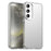 For Samsung Galaxy S25 FE Case PC + TPU + PET Matte Anti-Drop Phone Back Cover - White - 1