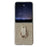 For Samsung Galaxy Z Flip7 5G Case Electroplated Glitter PU Leather + PC Protective Cover with Portable Ring Strap - Gold - 1
