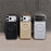 For iPhone 17 Pro Magnetic Case Electroplated Crackle Litchi Texture PU TPU PC Phone Back Cover - Black - 6