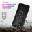 For Samsung Galaxy A07 4G Case PC + TPU Phone Cover with Kickstand - Black - 5