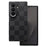 For Samsung Galaxy Z Fold7 5G Case Grid Texture Aramid Fiber Magnetic Phone Cover with Front Frame - 3