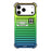 YOUNGKIT For iPhone 17 Pro Max Case Suitcase Style TPU + Aluminium Alloy Laser Gradient Phone Cover - Orange  /  Green  /  Blue - 2