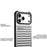 YOUNGKIT For iPhone 17 Pro Max Case Compatible with MagSafe Suitcase Texture IMD TPU Phone Cover - Silver - 7