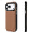 YOUNGKIT For iPhone 17 Pro Case Compatible with MagSafe PU Leather + PC Phone Cover - Bronze - 3