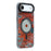YOUNGKIT Technology Series for iPhone Air Magnetic Case Hard PC IMD Phone Cover - Lava Orange - 1