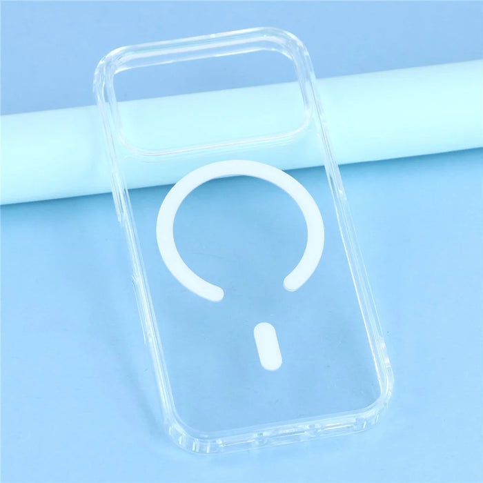 KIGC For iPhone 17 Pro Max Clear Case Compatible with MagSafe TPU + PC Shockproof Phone Back Cover - 7