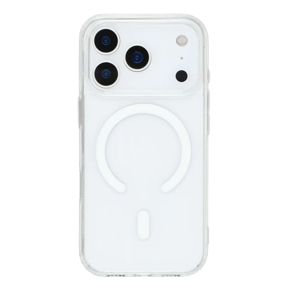 KIGC For iPhone 17 Pro Clear Case Compatible with MagSafe TPU + PC Shockproof Phone Back Cover - 3