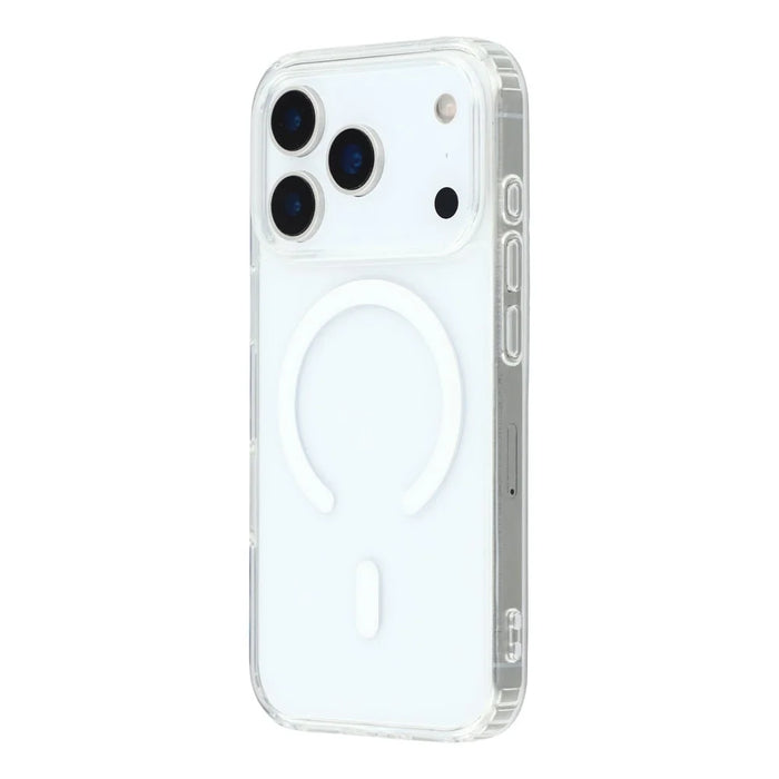KIGC For iPhone 17 Pro Clear Case Compatible with MagSafe TPU + PC Shockproof Phone Back Cover - 4
