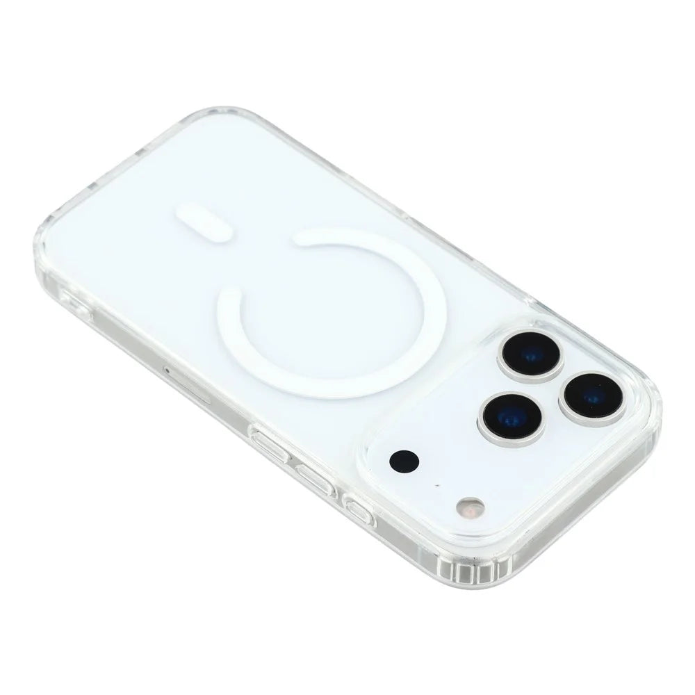 KIGC For iPhone 17 Pro Clear Case Compatible with MagSafe TPU + PC Shockproof Phone Back Cover - 6