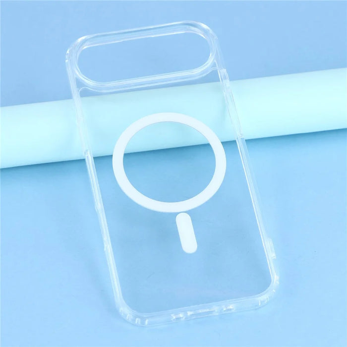 KIGC For iPhone Air Clear Case Compatible with MagSafe TPU + PC Shockproof Phone Back Cover - 7
