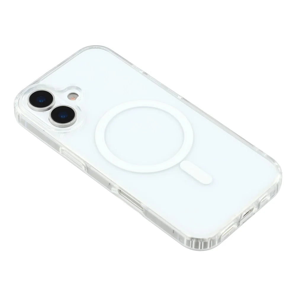KIGC For iPhone 17 Clear Case Compatible with MagSafe TPU + PC Shockproof Phone Back Cover - 6