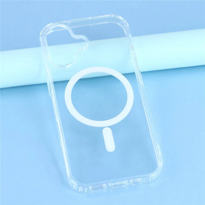 KIGC For iPhone 17 Clear Case Compatible with MagSafe TPU + PC Shockproof Phone Back Cover - 7