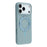 KIGC For iPhone 17 Pro Max Magnetic Case with Rotating Kickstand Hard PC Phone Back Cover - Blue - 1
