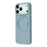 KIGC For iPhone 17 Pro Max Magnetic Case with Rotating Kickstand Hard PC Phone Back Cover - Blue - 4