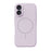 YCADEN For iPhone 16 Case Compatible with MagSafe Precise Cutouts TPU Phone Back Cover - Morandi Purple - 1