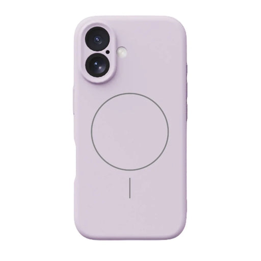 YCADEN For iPhone 16 Case Compatible with MagSafe Precise Cutouts TPU Phone Back Cover - Morandi Purple - 1