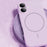 YCADEN For iPhone 16 Case Compatible with MagSafe Precise Cutouts TPU Phone Back Cover - Morandi Purple - 3