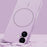 YCADEN For iPhone 16 Case Compatible with MagSafe Precise Cutouts TPU Phone Back Cover - Morandi Purple - 5
