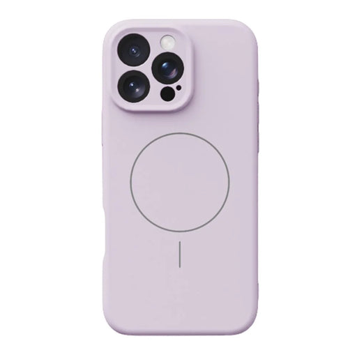 YCADEN For iPhone 16 Pro Max Case Compatible with MagSafe Precise Cutouts TPU Phone Back Cover - Morandi Purple - 1