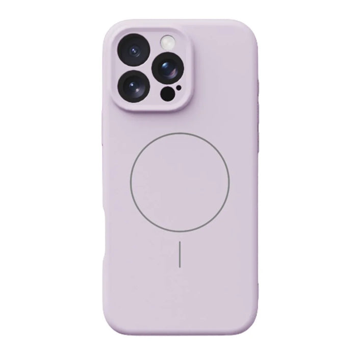 YCADEN For iPhone 16 Pro Max Case Compatible with MagSafe Precise Cutouts TPU Phone Back Cover - Morandi Purple - 1